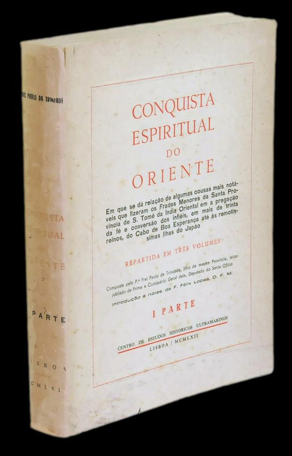 Conquista espiritual do Oriente (1º vol.) Livro Loja da In-Libris   