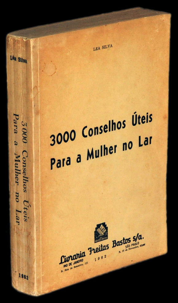 Livro - 3000 CONSELHOS ÚTEIS PARA A MULHER NO LAR