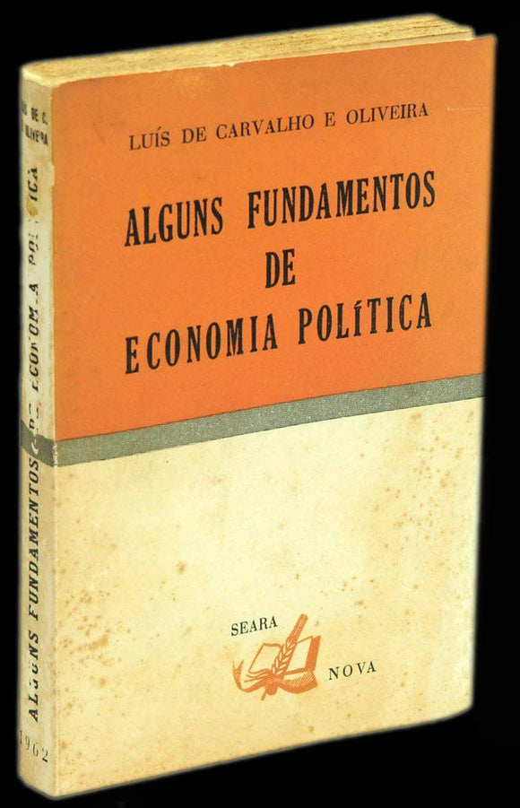 Livro - ALGUNS FUNDAMENTOS DE ECONOMIA POLÍTICA