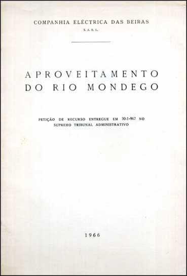 Livro - APROVEITAMENTO DO RIO MONDEGO