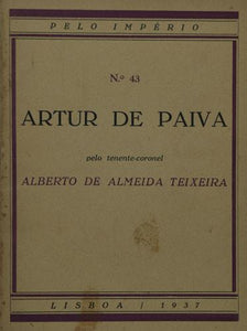 Livro - ARTUR DE PAIVA