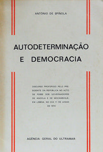 Livro - AUTODETERMINAÇÃO E DEMOCRACIA