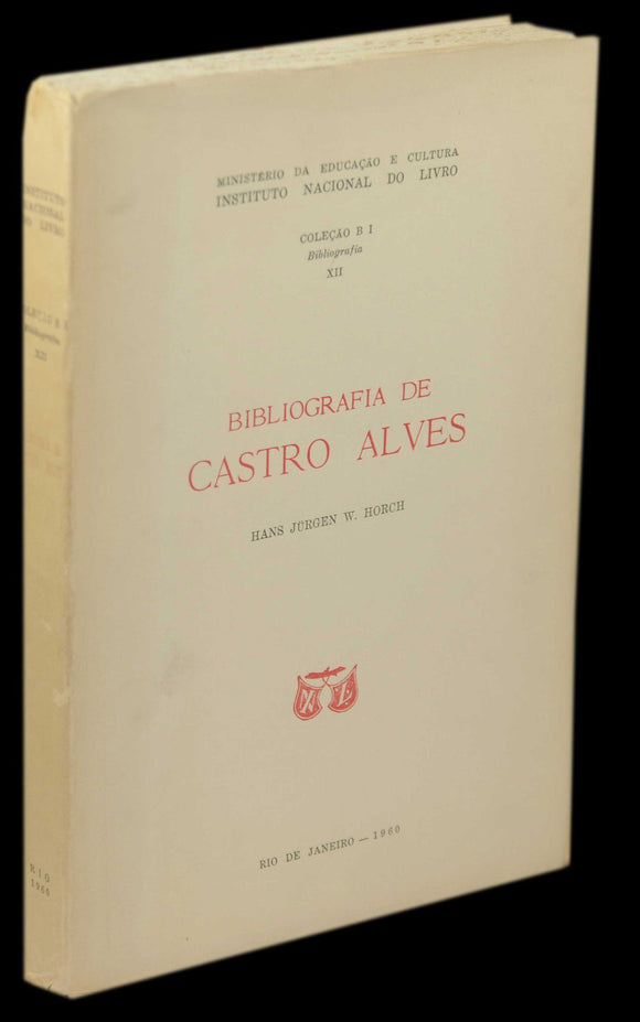 Livro - BIBLIOGRAFIA DE CASTRO ALVES