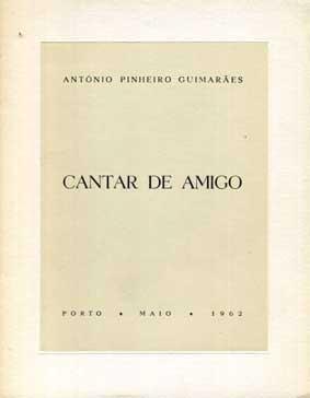 Livro - CANTAR DE AMIGO