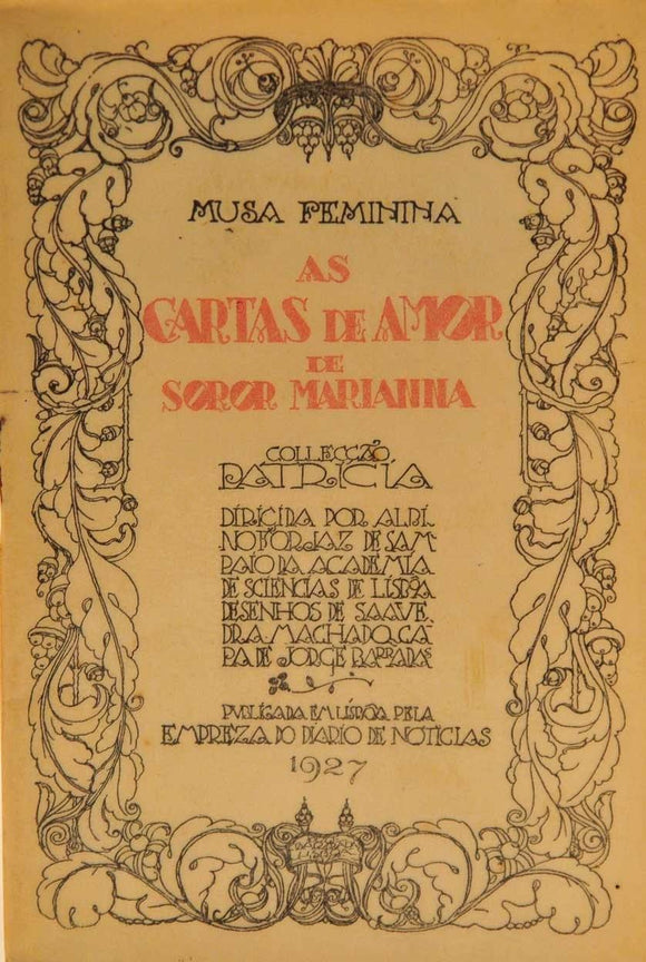Livro - CARTAS DE AMOR DE SOROR MARIANA (AS)
