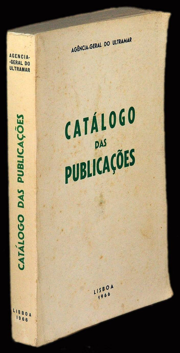 Livro - CATÁLOGO DAS PUBLICAÇÕES