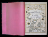Livro - CHEFS-D'OEUVRE DE L’ART AU XIX SIÈCLE. L’École Française. De David A Delacroix