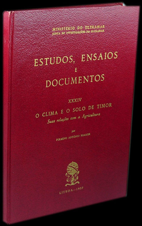 Livro - CLIMA E O SOLO DE TIMOR (O)
