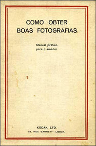 Livro - COMO OBTER BOAS FOTOGRAFIAS