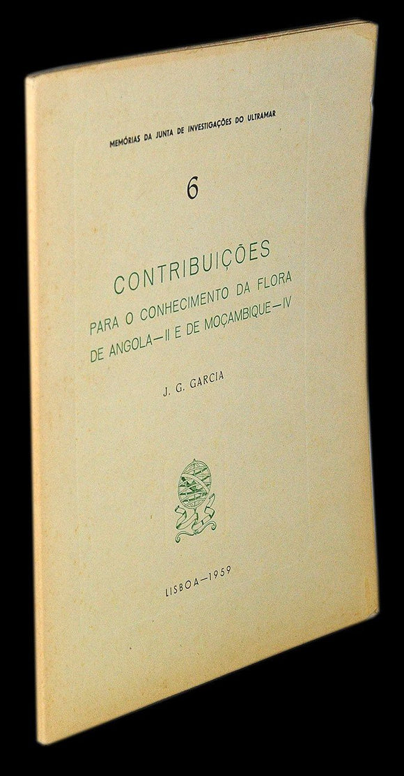 Livro - CONTRIBUIÇÕES PARA O CONHECIMENTO DA FLORA DE ANGOLA — II E DE MOÇAMBIQUE