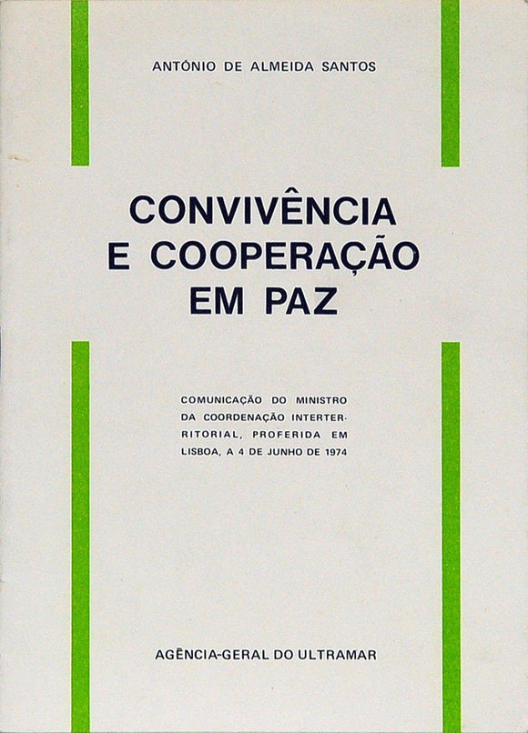 Livro - CONVIVÊNCIA E COOPERAÇÃO EM PAZ