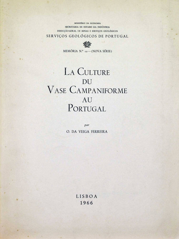 Livro - CULTURE DU VASE CAMPANIFORME AU PORTUGAL (LA)