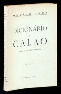 Livro - DICIONÁRIO DE CALÃO