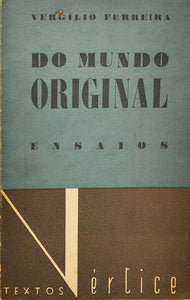 Livro - DO MUNDO ORIGINAL