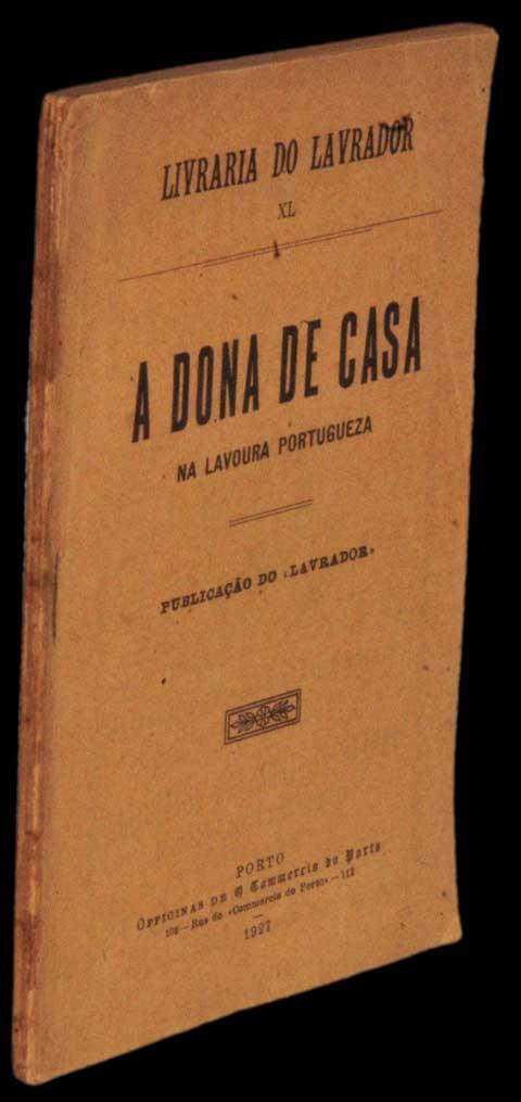 Livro - DONA DE CASA NA LAVOURA PORTUGUESA (A)