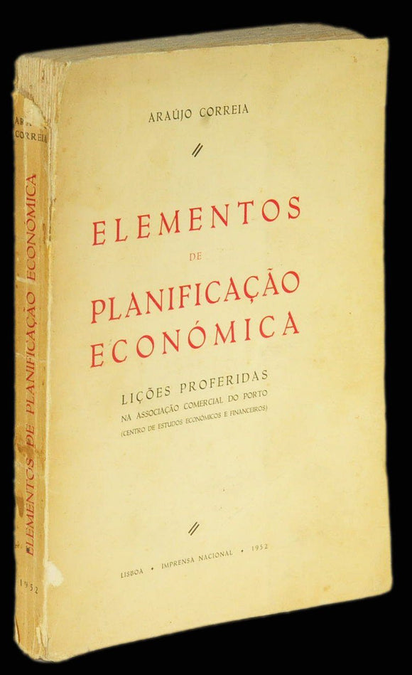 Livro - ELEMENTOS DE PLANIFICAÇÃO ECONÓMICA