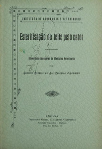Livro - ESTERILIZAÇÃO DO LEITE PELO CALOR