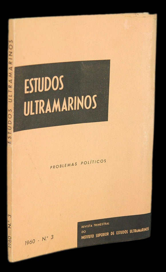 Livro - ESTUDOS ULTRAMARINOS—  1960 Nº 3