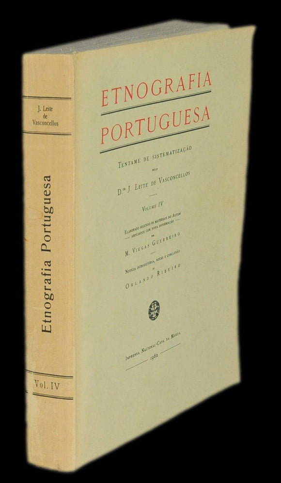 Livro - ETNOGRAFIA PORTUGUESA (Vol. IV)