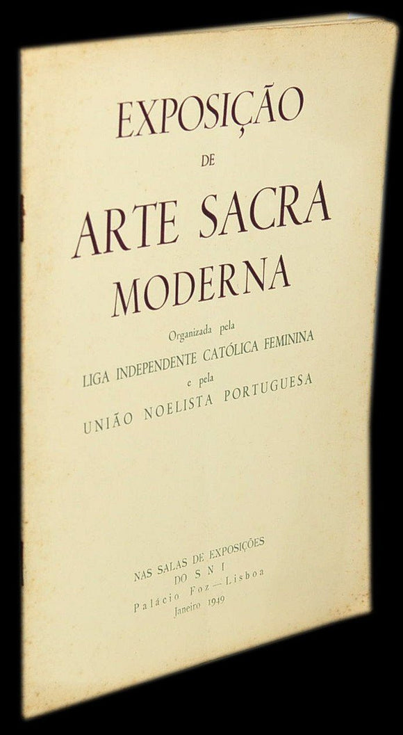 EXPOSIÇÃO DE ARTE SACRA MODERNA Livro Loja da In-Libris   