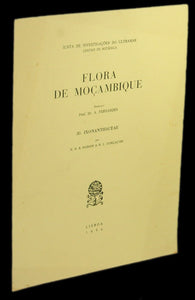 Livro - FLORA DE MOÇAMBIQUE — 30 IXONANTHACEAE
