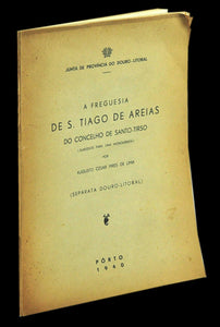 Livro - FREGUESIA DE S. TIAGO DE AREIAS DO CONCELHO DE SANTO-TIRSO (A)