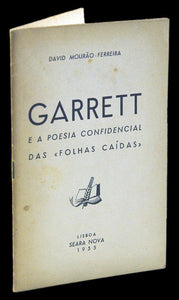 GARRETT E A POESIA DAS “FOLHAS CAÍDAS” Livro Loja da In-Libris   