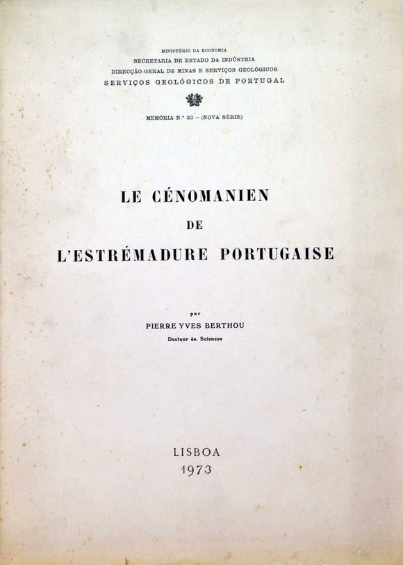 Livro - GÉNOMANIEN DE L’ESTRÉMADURE PORTUGAISE (LE)