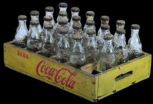 Livro - Grade De Garrafas Coca-Cola Miniatura