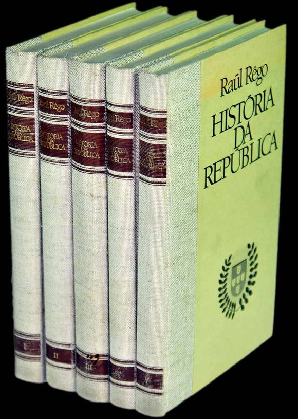 Livro - HISTÓRIA DA REPÚBLICA PORTUGUESA
