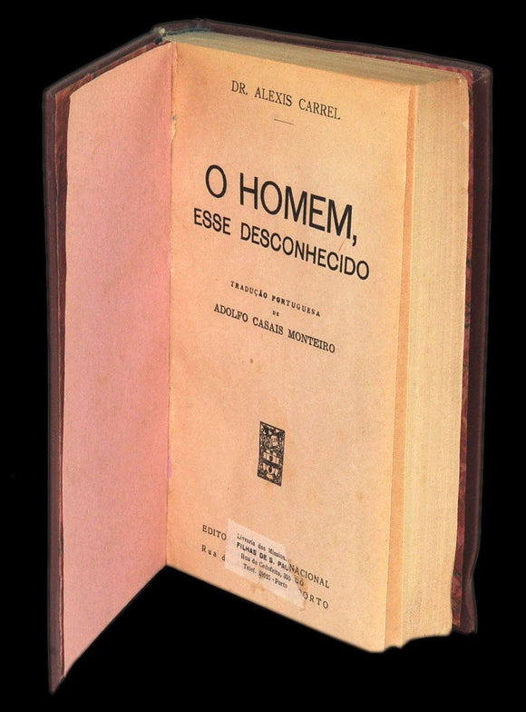 Homem, esse desconhecido (O) Livro Loja da In-Libris   