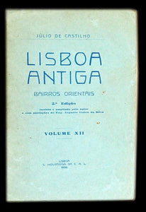 Livro - LISBOA ANTIGA — BAIRROS ORIENTAIS (Vol. XII)