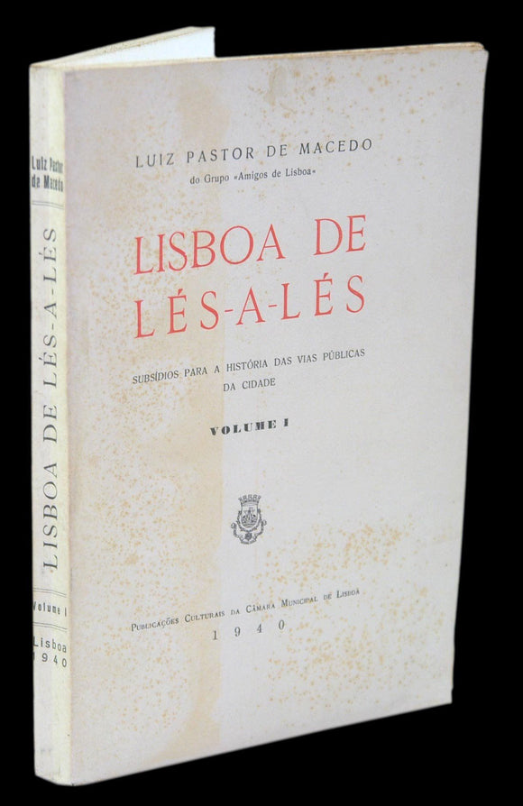 Livro - LISBOA DE LÉS-A-LÉS