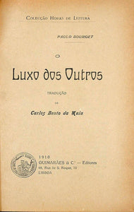 Luxo dos outros (O) & água profunda (A) Livro Loja da In-Libris   