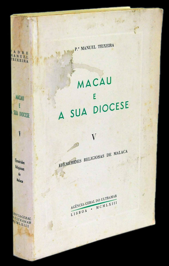 Livro - MACAU E A SUA DIOCESE (Vol. V)