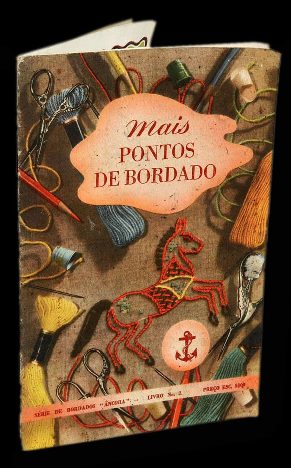 Livro - MAIS PONTOS DE BORDADO