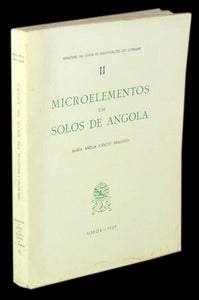 Microelementos em solos de Angola Livro Loja da In-Libris   