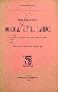 NOÇÕES DE ESCRITURAÇÃO COMERCIAL, INDUSTRIAL E AGRÍCOLA Livro ********************   