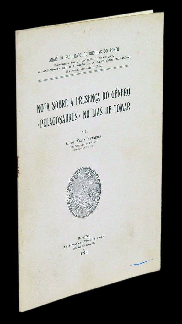 Livro - NOTA SOBRE A PRESENÇA DO GÉNERO “PELAGOSAURUS” NO LIAS DE TOMAR