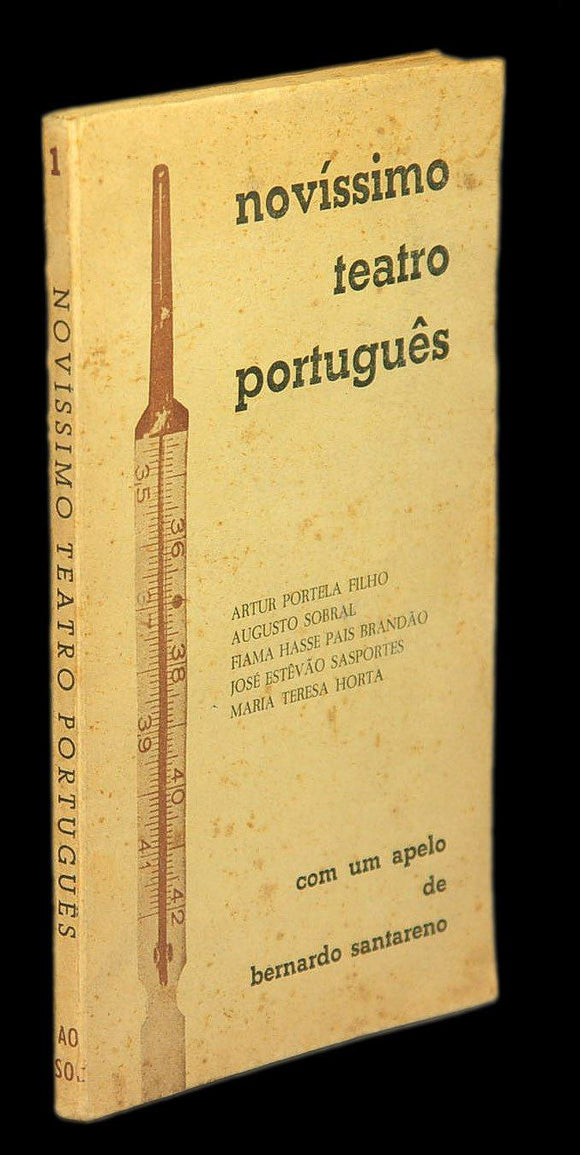 Livro - NOVÍSSIMO TEATRO PORTUGUÊS