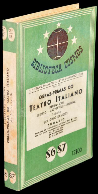Livro - OBRAS-PRIMAS DO TEATRO ITALIANO (Século XVI)