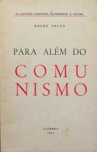 Livro - PARA ALÉM DO COMUNISMO