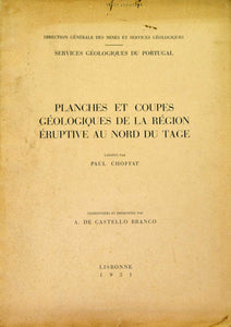 PLANCHES ET COUPES GÉOLOGIQUES DE LA RÉGION ÉRUPTIVE AU NORD DU TAGE Livro Loja da In-Libris   