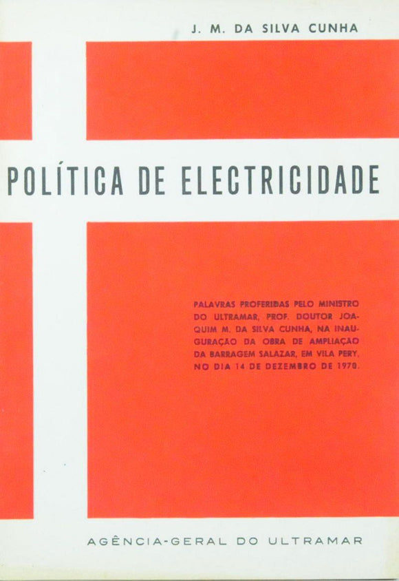 Livro - POLÍTICA DE ELECTRICIDADE