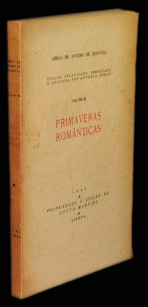 Livro - PRIMAVERAS ROMÂNTICAS