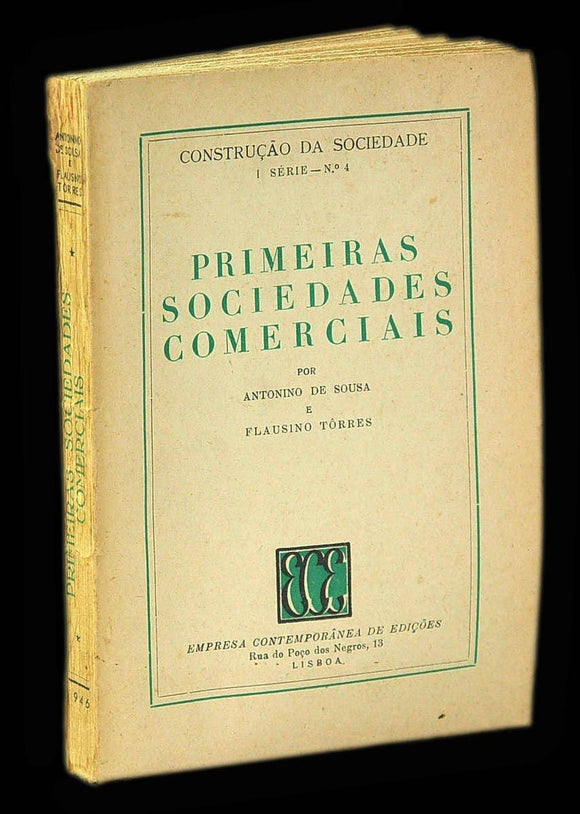 Livro - PRIMEIRAS SOCIEDADES COMERCIAIS (DO MEDITERRÂNEO)