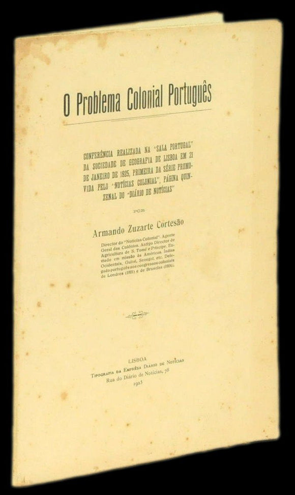 Problema colonial português (O) Livro Loja da In-Libris   