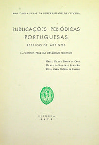 Livro - PUBLICAÇÕES PERIÓDICAS PORTUGUESAS