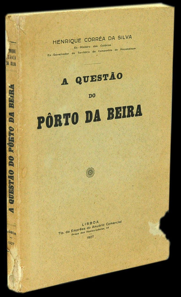 Livro - QUESTÃO DO PORTO DA BEIRA (A)