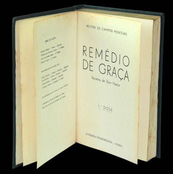 Livro - REMÉDIO DE GRAÇA